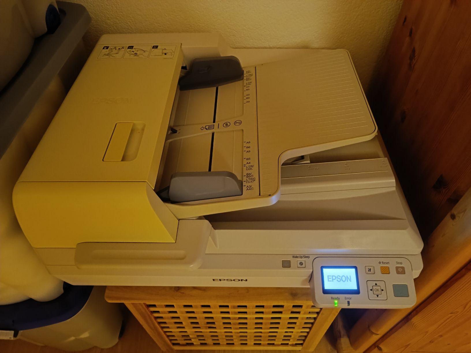 Epson Scanner: Epson Workforce Scanner DS-60000 N A3 Duplex Professionell – Usato da Liesberg Dorf venduto da Tisba_swiss