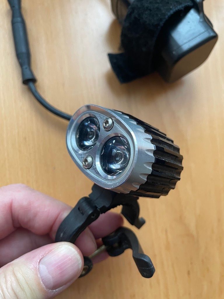 Lampen: HOPE Vision LED 2 - LED-Fahrradlampe – Gebraucht aus Adetswil von