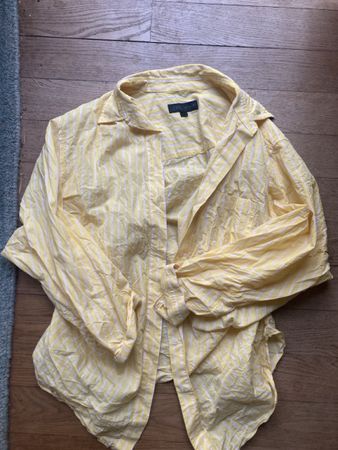 Zara Bluse M gelb