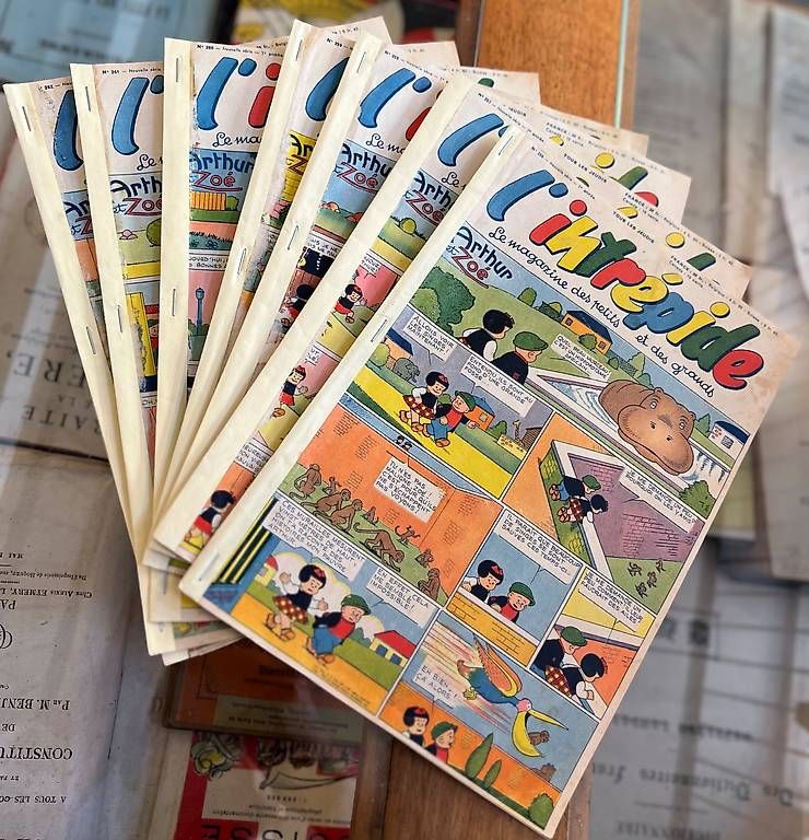 Zeitschriften & Magazine: INTRÉPIDE n°256 à 332 (76 magazines) – Gebraucht aus Vevey von Phiphi01