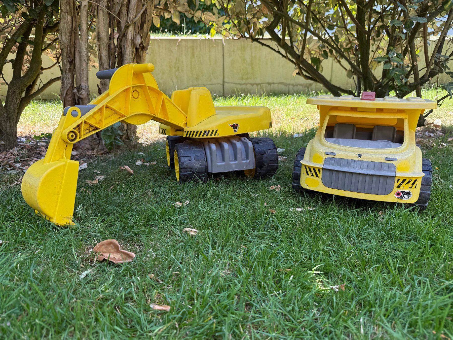 Big Veicoli per bambini: BIG Power Worker Maxi-Digger und Maxi-Truck – Usato da Grüningen venduto da mscheu 6