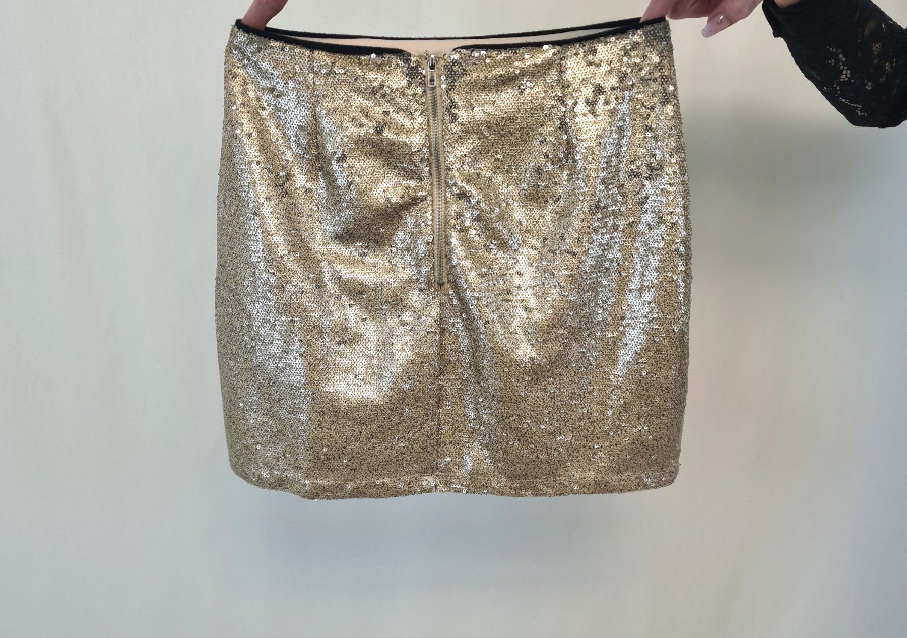 Röcke: Mini-jupe doré - Taille XS-S – Gebraucht aus Couvet von Nawra_26 4