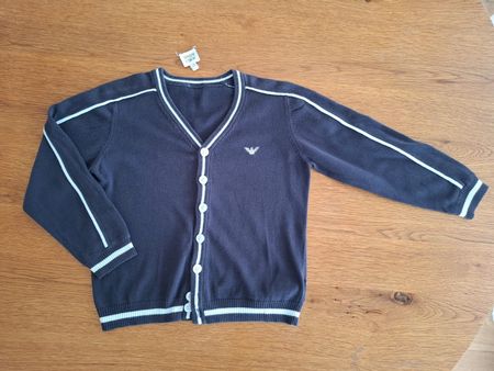 Armani Junior Strickjacke, Gr. 5 Jahre
