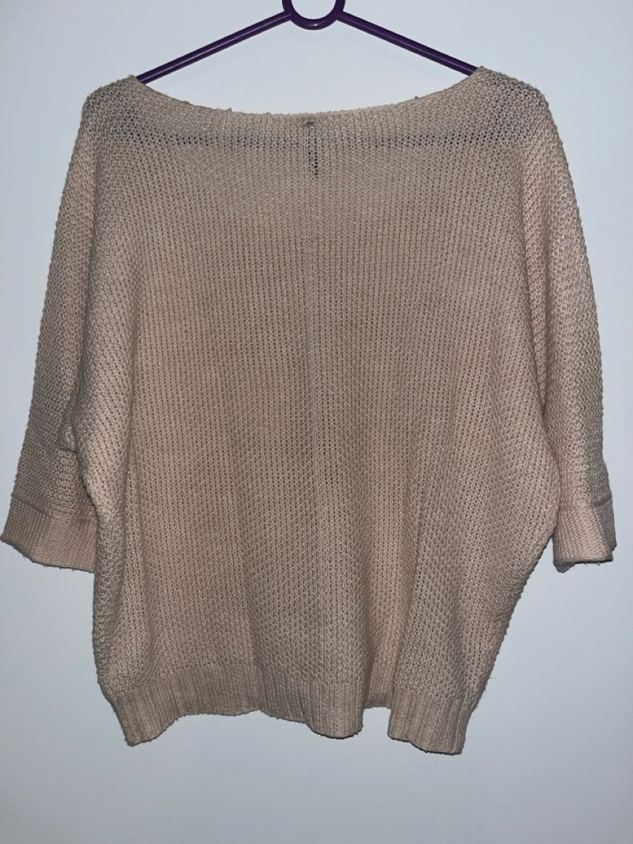 Top: Strickoberteil Grösse M,beige, locker fallend – Usato da Dübendorf venduto da ani_xht5 1