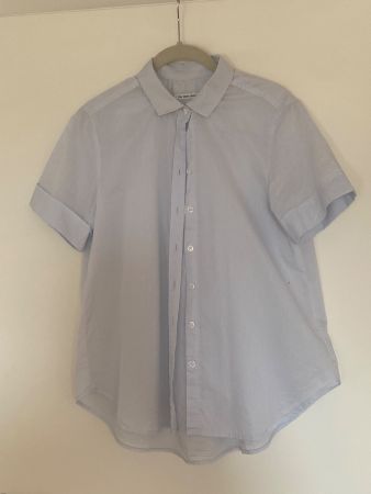 Kurzarm-Bluse Marke  „the white shirt“