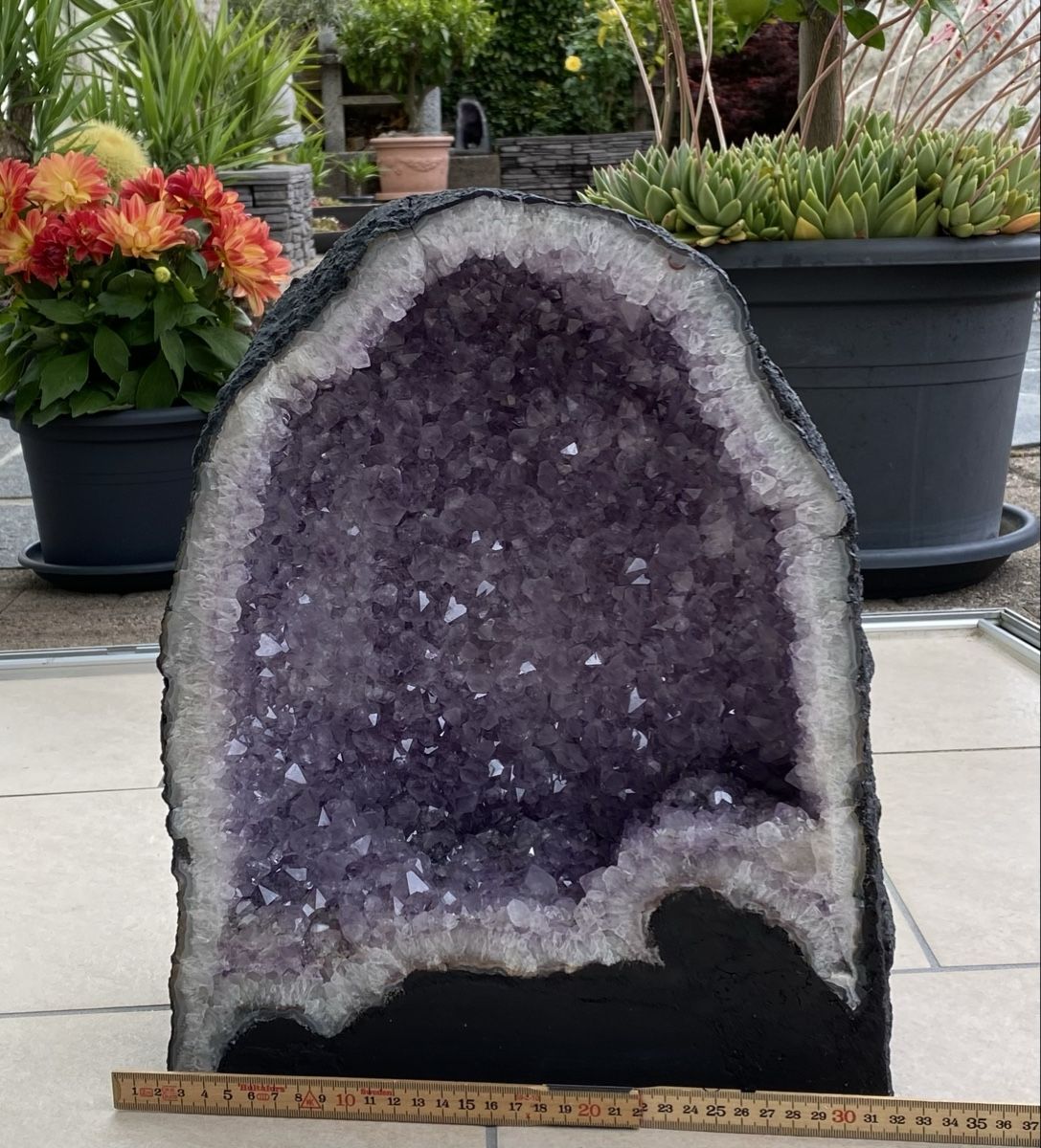 Minerali & Pietre curative: Grosse wunderschöne Amethyst Druse – Usato da Selzach venduto da 321compac 9