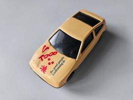 Voiture Miniature Honda CRX, Tooo - orange pastel - 1991