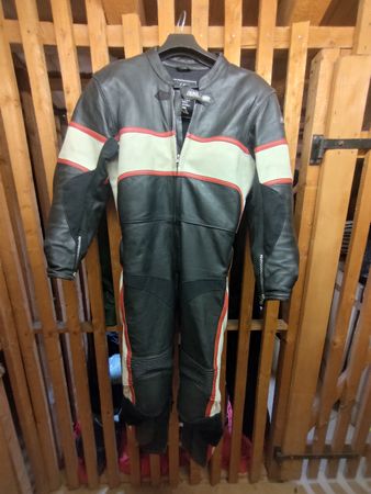 Motorrad Leder Kombi einteilig