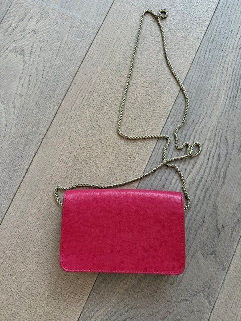 Furla Borse da donna: Furla Tasche Pink Leder mit Kette – Usato da Bern venduto da howi72 2
