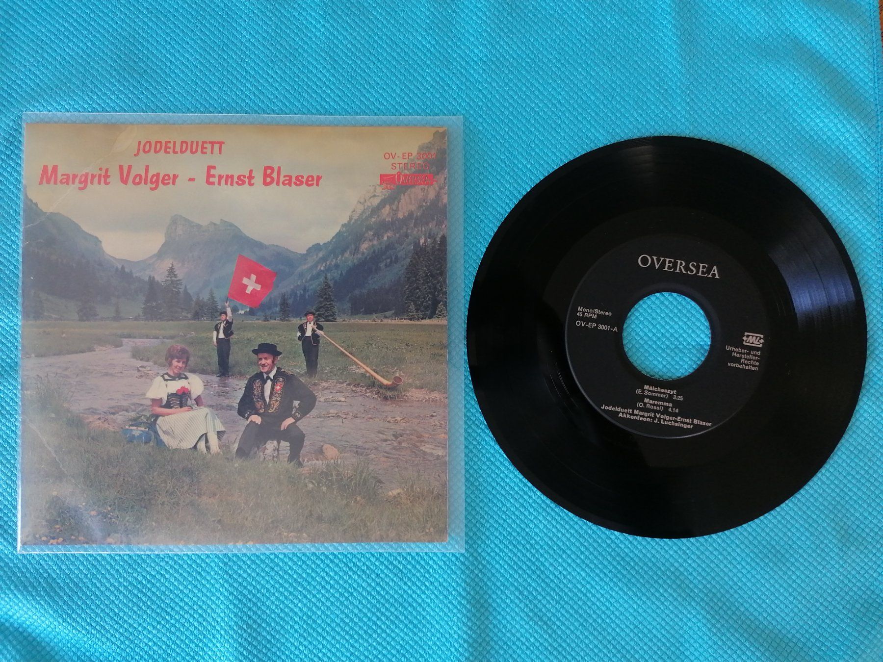 Vinyles: Jodelduett Margrit Volger - Ernst Blaser – D'occasion à Emmenbrücke par lamorak