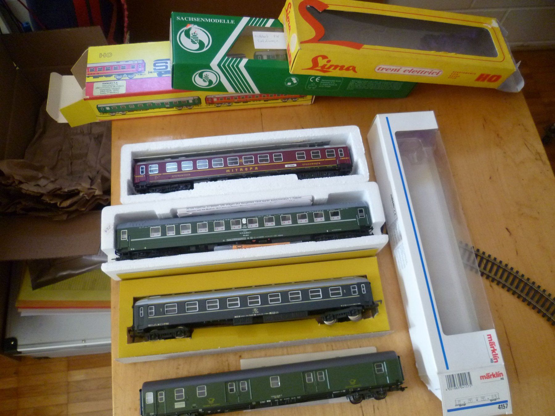 Modellini di ferrovie: H0 PW Set international – Usato da Rickenbach BL venduto da umro11 1