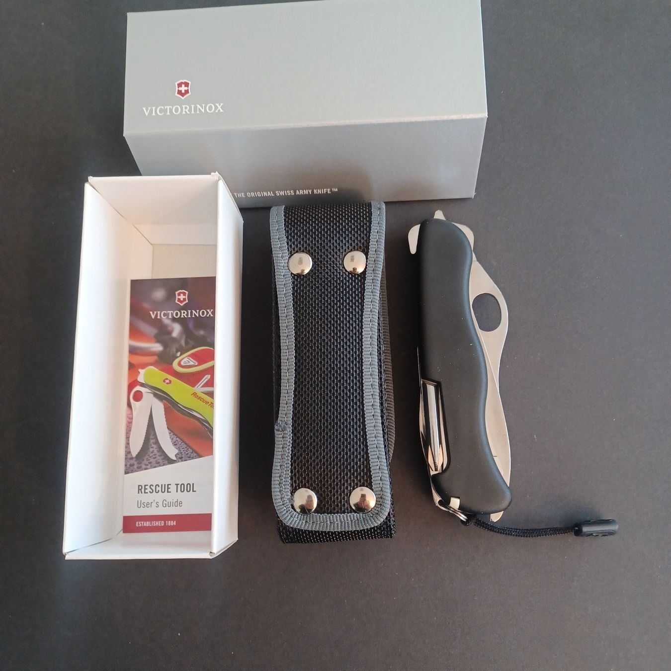 Victorinox Taschenmesser: Victorinox Rescue Tool Schwarz...Rar – Neu und originalverpackt aus Balgach von FENDIE 1