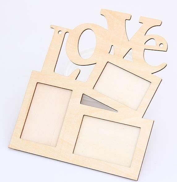 Cornici: Do it yourself DIY Bilderrahmen Love Valentinstag Geschenk – Nuovo e nell'imballaggio originale da Dättlikon venduto da easythings 4