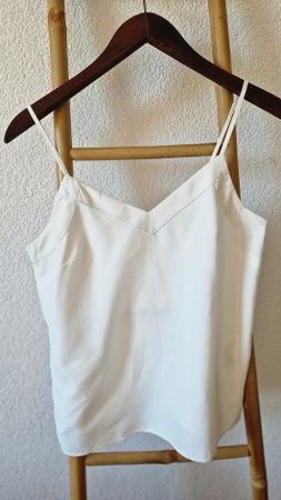 Débardeur blanc taille 36