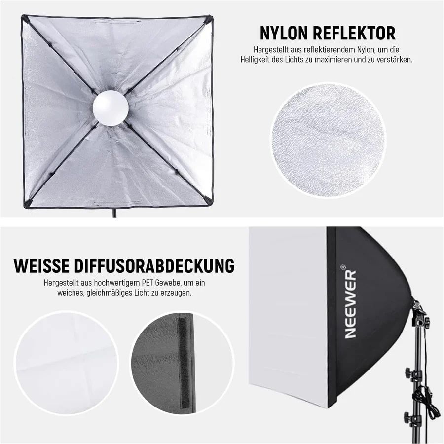 Laboratorio & Camera oscura: Studioleuchte – Nuovo e nell'imballaggio originale da Zug venduto da Rada_07 2