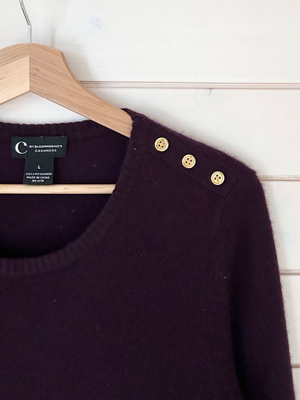 Pullover & Sweatshirts: C Bloomingdale Kaschmir Pullover - Gr. L – Gebraucht aus Illnau von Monkky 5