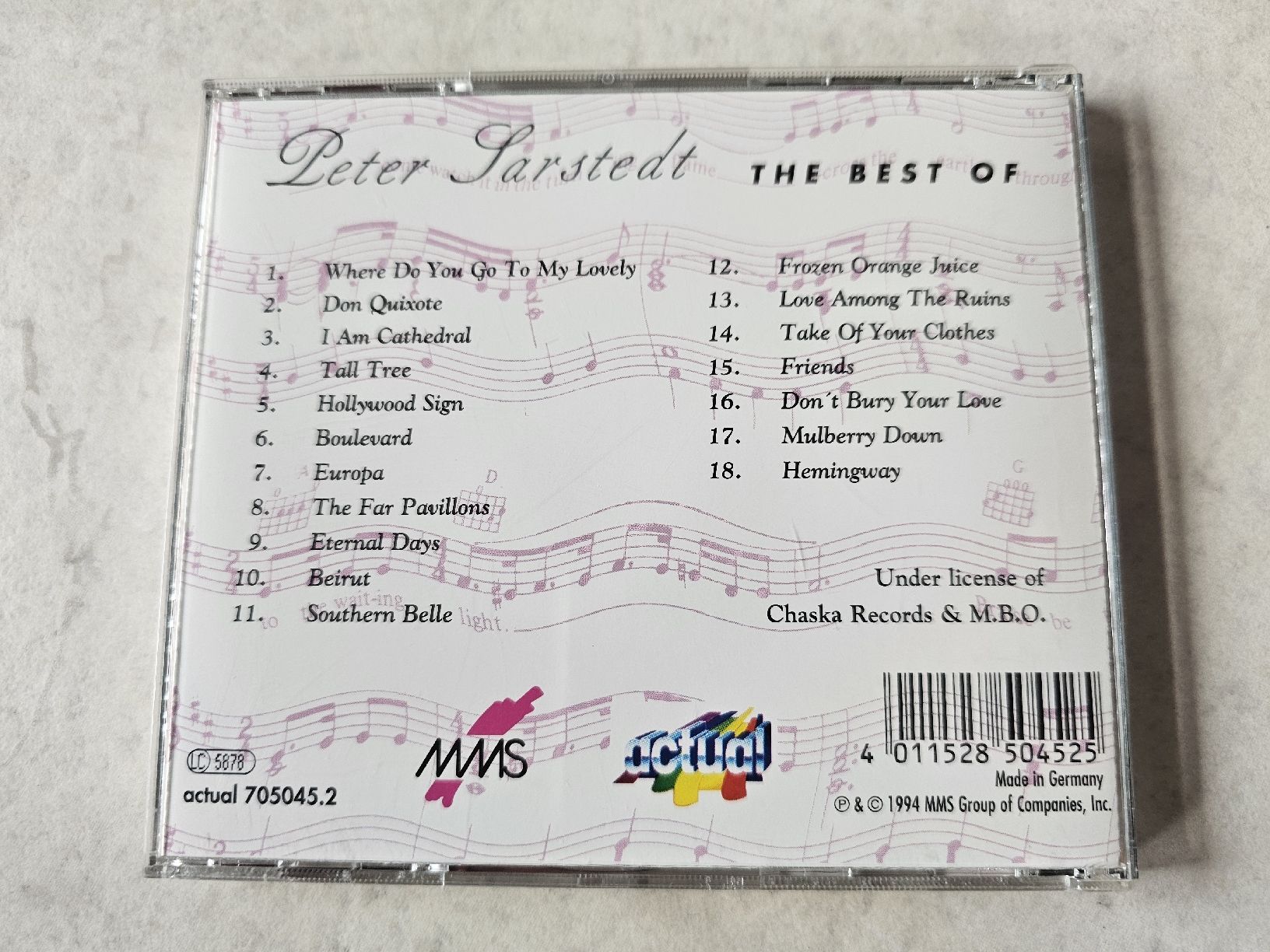 CD: Peter Sarstedt  -  The Best Of – Usato da Schneisingen venduto da backstore24 1