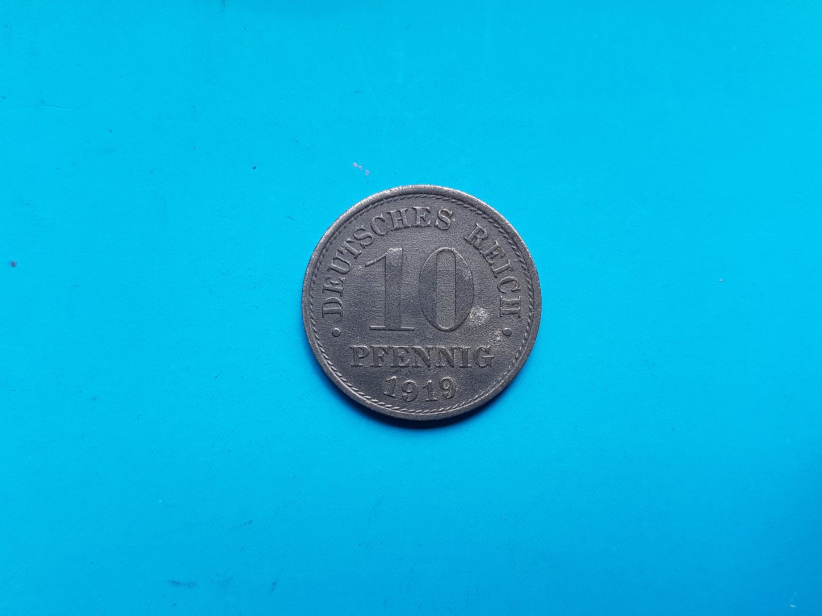 Tutti le monete: 10 Pfennig - Deutsches Reich 1919 – Usato da Reinach BL venduto da Dexy62