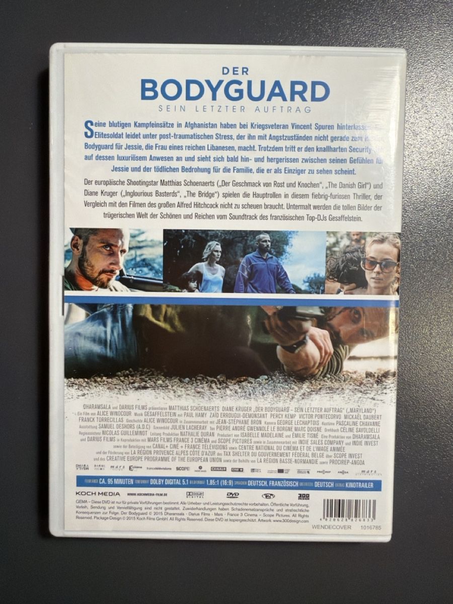 Tutti i DVDs: Der Bodyguard - Action-Thriller mit Dian Kruger  – Usato da Emmenbrücke venduto da dza_dn5r 1