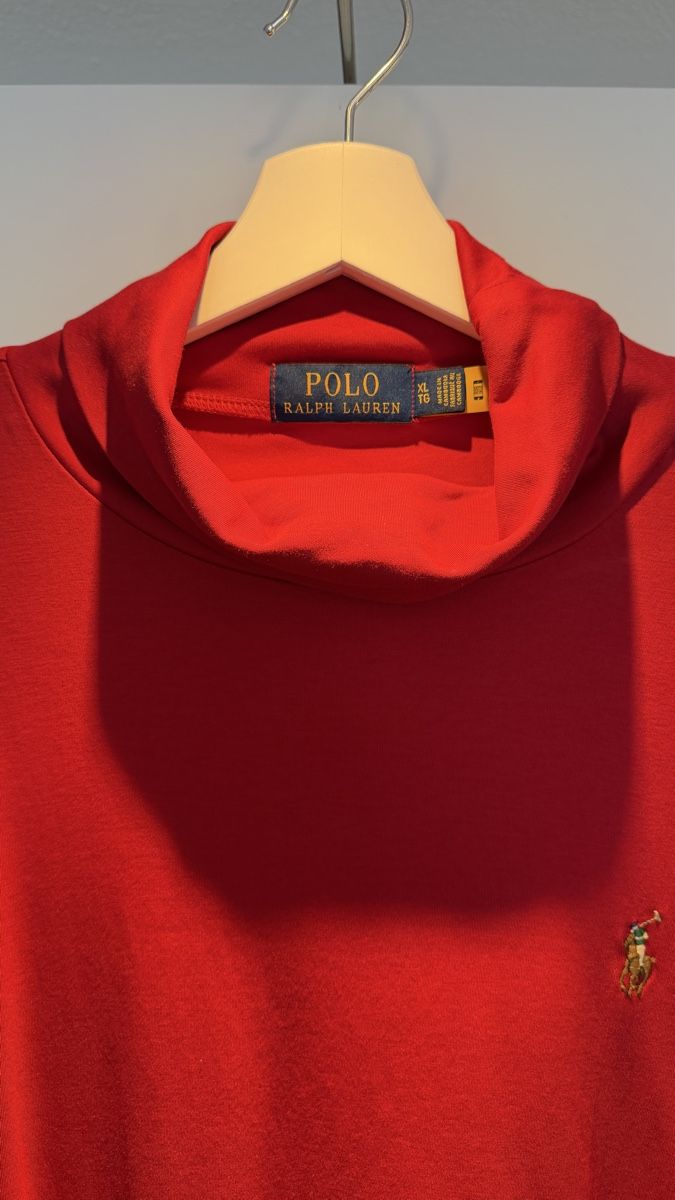 Maglioni & Felpe: Polo Ralph Lauren Rollkragenpullover, Rot, Gr. XL – Usato da Domat/ Ems venduto da saren92 1