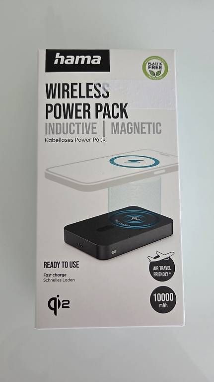 Akkus: Neue Hama Wireless Powerbank Qi2 10.000 mAh – Gebraucht aus Bürglen TG von huda11