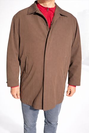 Ermenegildo Zegna waterproof overcoat with double lining