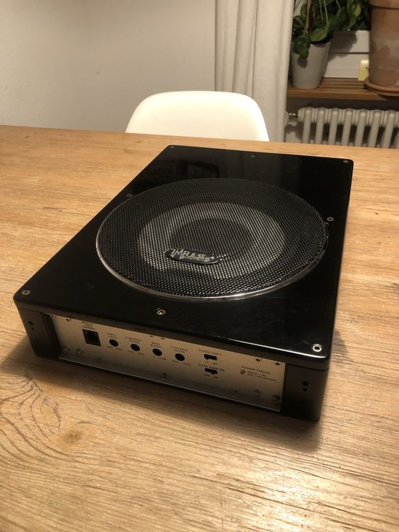 Subwoofer Attivo Slim 9 Pollici 600W Per Auto – Amplificatore Integrato, Sottosedile, Con Telecomando E Ingressi RCA/alto Livello, Nero - 2