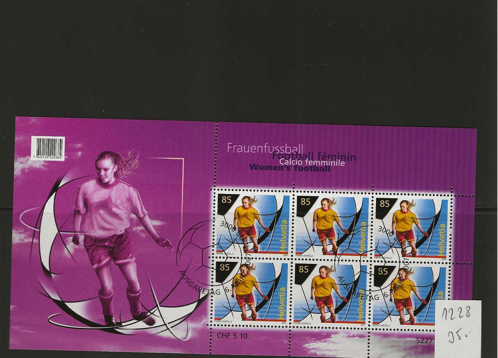 Tutti i francobolli: timbre 1228 feuillet de 6 timbres – Usato da Sorvilier venduto da carose01