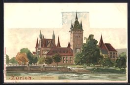 Zürich, Landesmuseum, um 1900