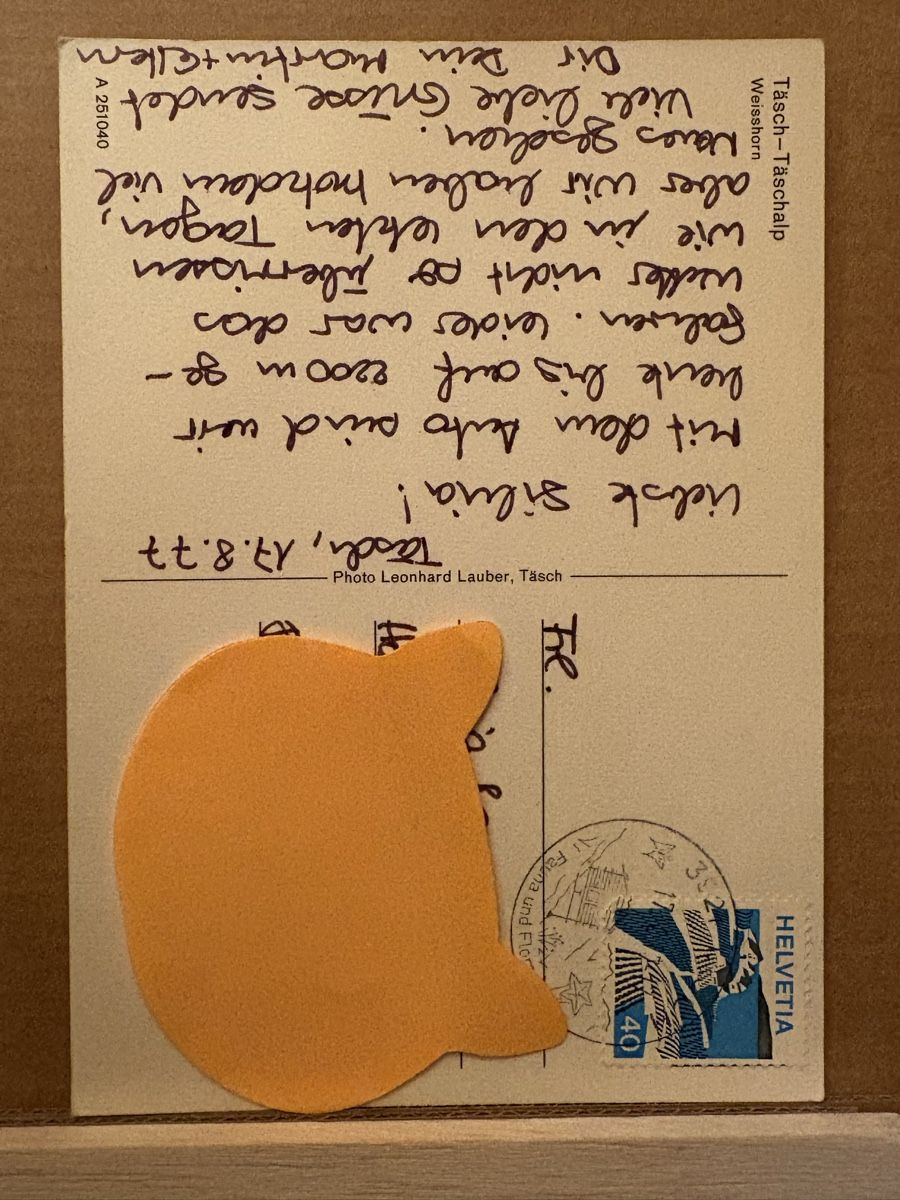 Cartoline postali: AK von Täschalp / Weisshorn – Usato da Rümlang venduto da Kartenpost1 1