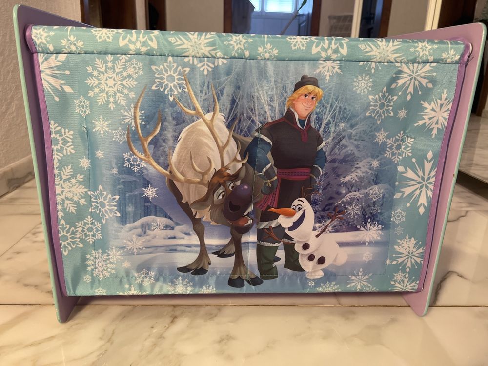 Kiste Anna und Elsa Box aus Stoff und Holz | Kaufen auf Ricardo