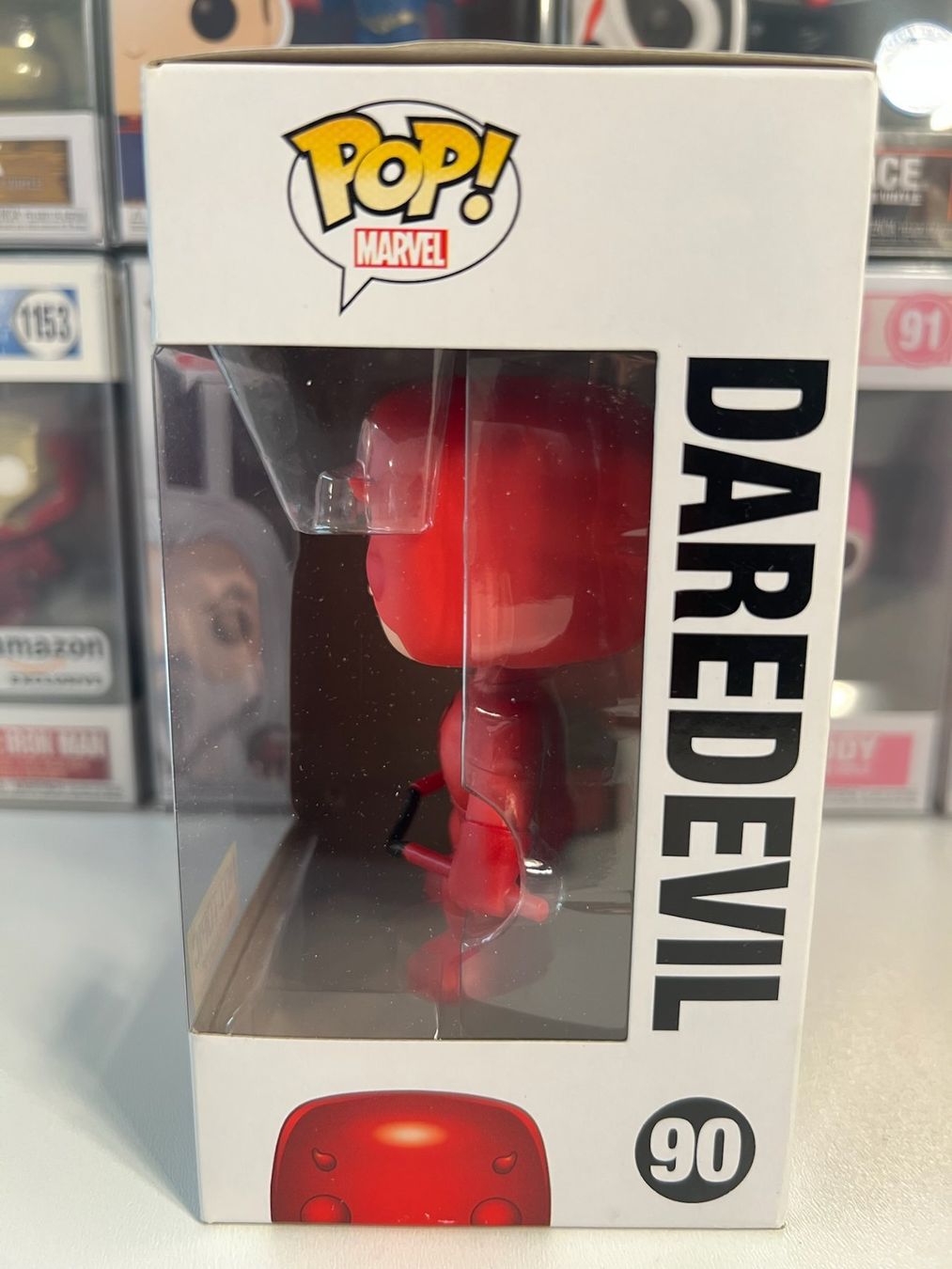 Funko Figuren: Funko POP! Marvel Daredevil - Daredevil (Red) Edit. Limitée – Neu und originalverpackt aus Le Mouret von perfectbijou 3