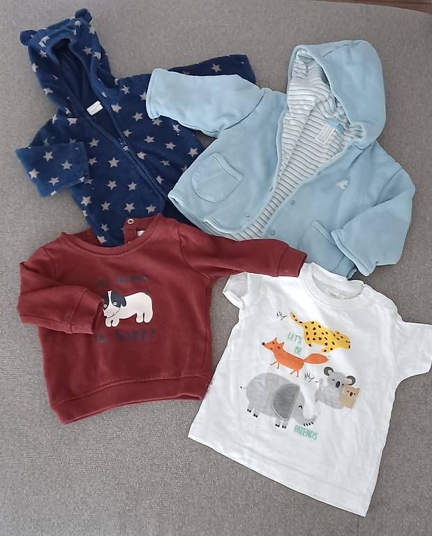 Ensembles coordonnés: Grosses Kleiderpaket 62/68 neutral (57-teilig) – D'occasion à Thun par Waco13 3