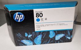 HP Tintenpatrone Nr. 80 Cyan C4846A DesignJet  350ml NEU