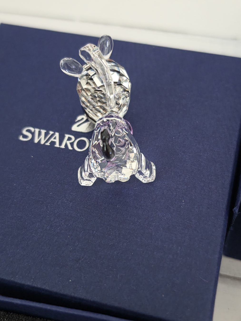 Swarovski Statuette: Swarovski Baby Animals Zebra – Nuovo e nell'imballaggio originale da Bülach venduto da Santa-Punk 3