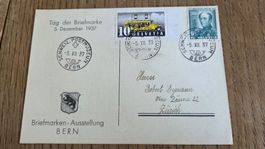 1937 Tag der Briefmarke Privatkarte Bern