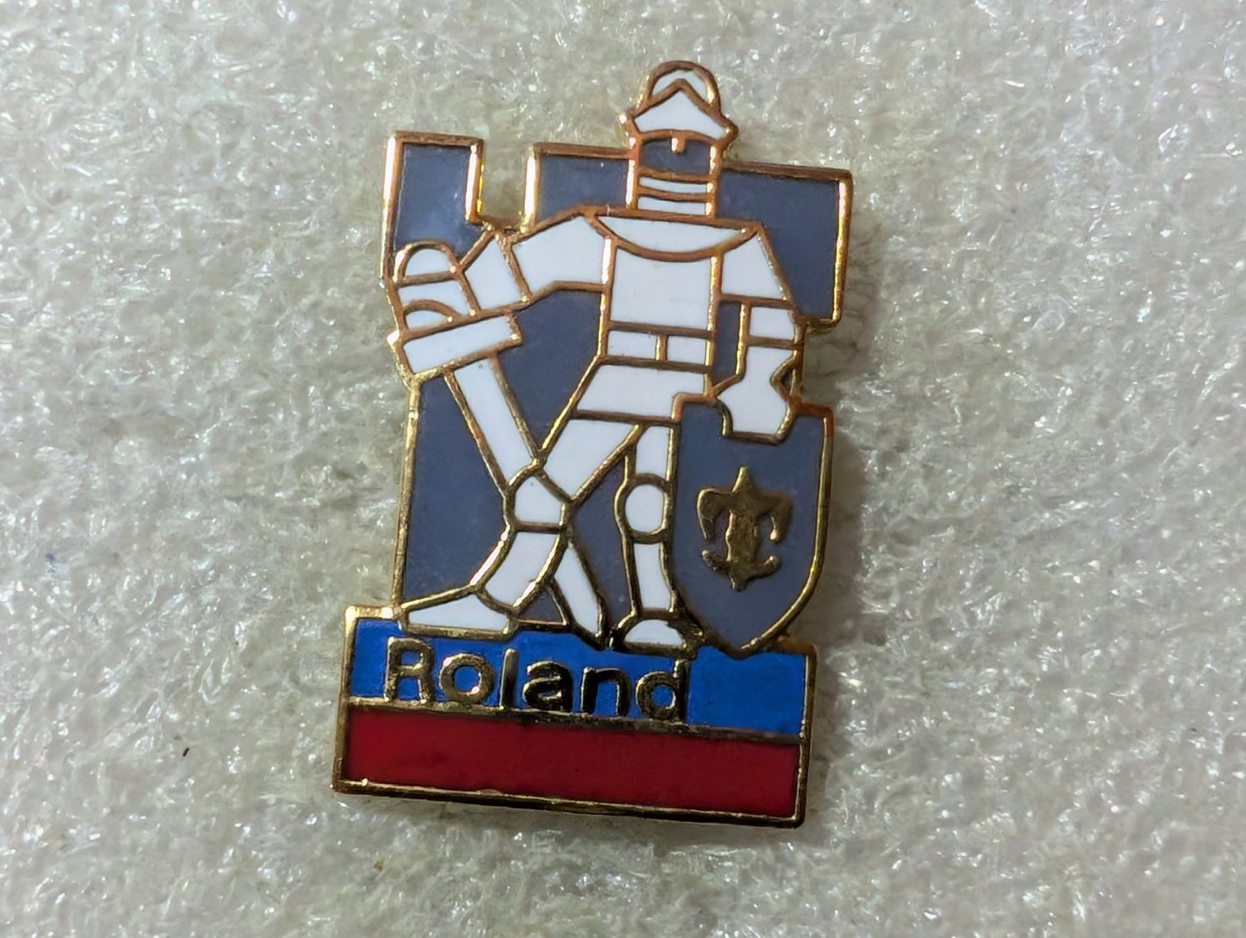Plaketten & Abzeichen: Ansteckpin 191: Roland AG – Gebraucht aus Oppligen von Pin-Fall-Shop