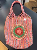 ***SALE*** Boho Sommer-Stofftasche mit Applikation