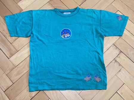 Vintage 90s t-Shirt USA PS Tiger Team Patch Sz XL