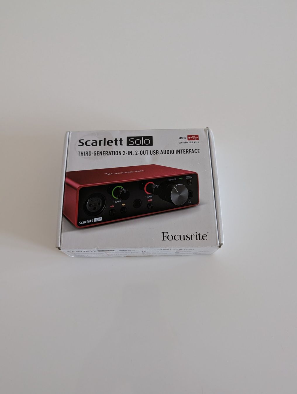 Microfoni: Pack Streaming Studio : Focusrite Solo 3 + TONOR XLR + Lampe – Usato da Delémont venduto da msd_nc6z 9
