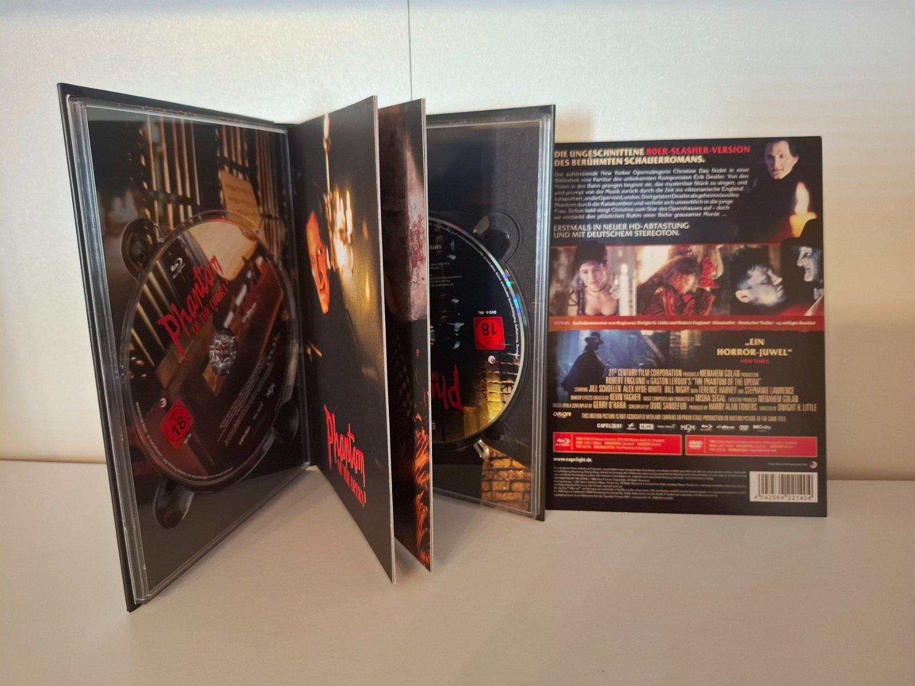Alle DVDs: Das Phantom der Oper (Mediabook) Mit: Robert Englund – Gebraucht aus Frauenfeld von Frankenstein01 2