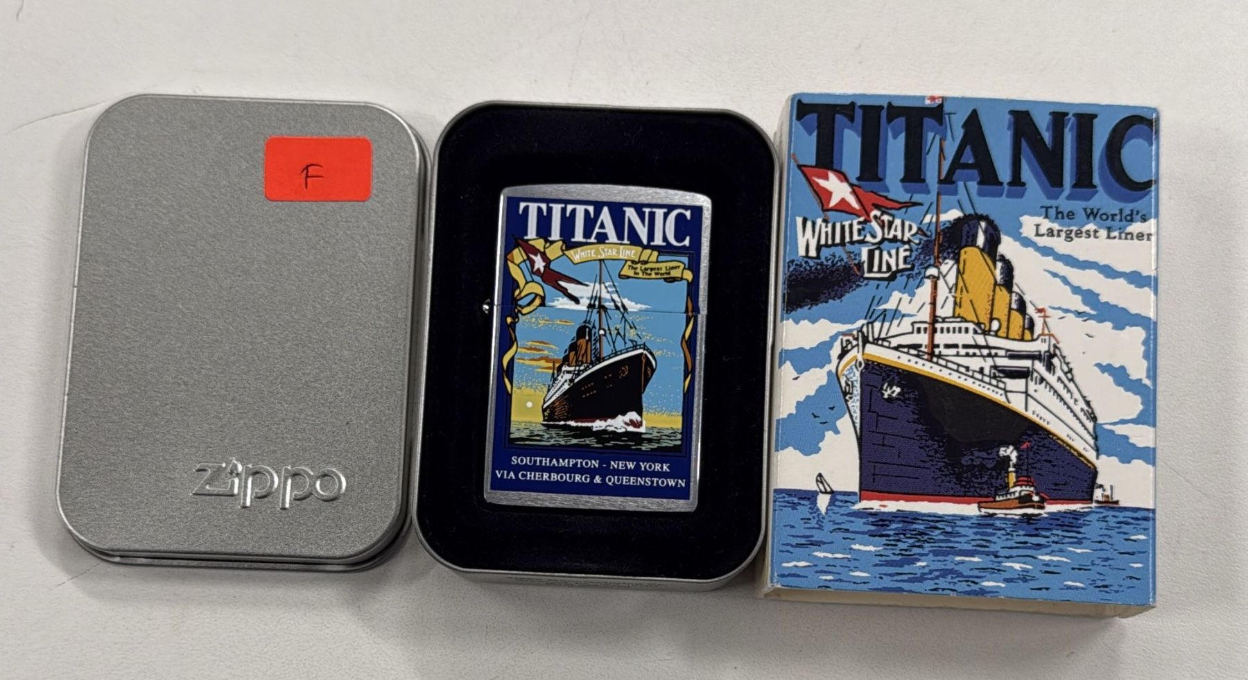 Zippo Briquets: ZIPPO FEUERZEUG TITANIC – D'occasion à Zürich par freioccasionen 6
