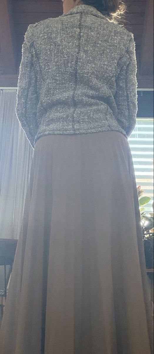 Giacche: Second Female Jacket Grey Tweed Moto Style – Usato da Zürich venduto da FStewart 2