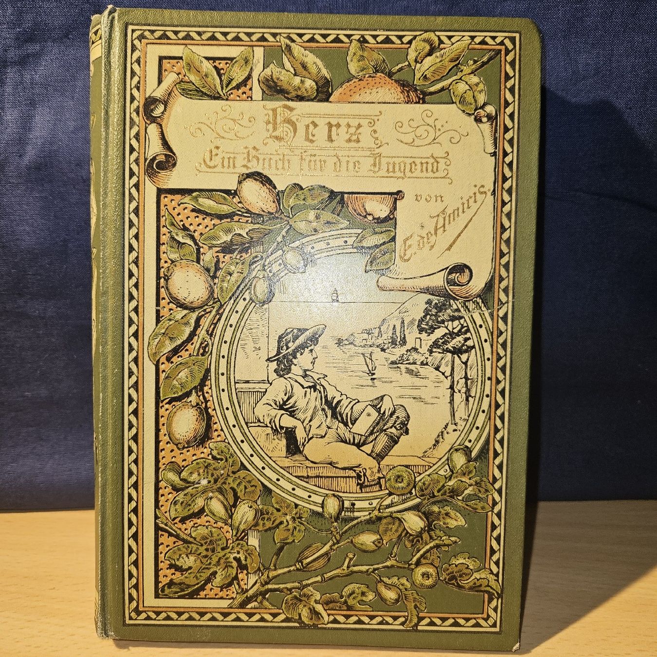 Libri: Antikes Jugendbuch "Herz" von de Amicis, Basel 1911 – Usato da Kriens venduto da gra_fhn7 1