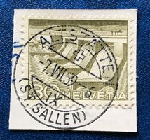 Nr.303 Technik und Landschaft GESTEMPELT  Altstätte (St.Gall