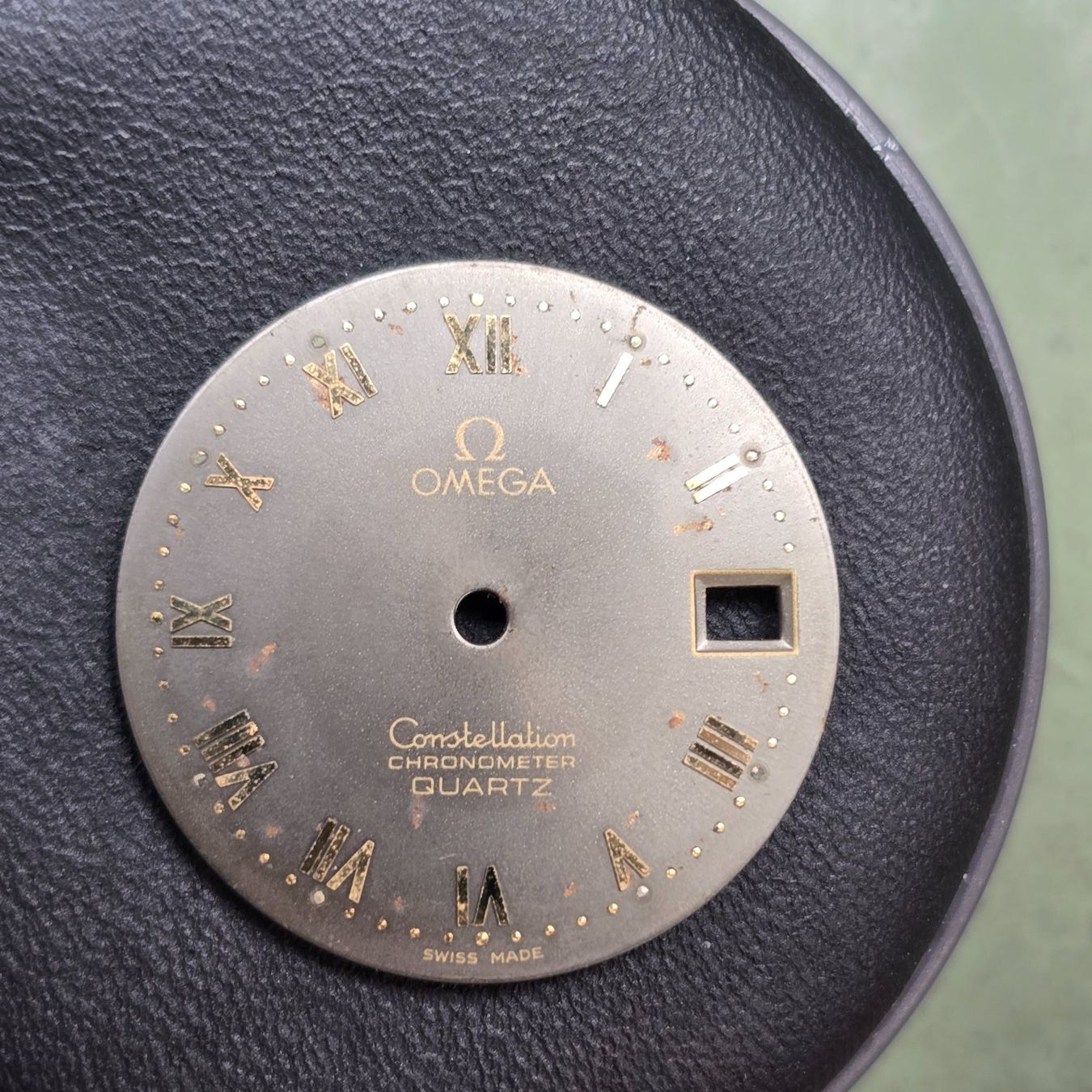 Omega Orologi: Cadran Omega Constellation Quartz 25mm – Difettoso da Tramelan venduto da Nirdan 3