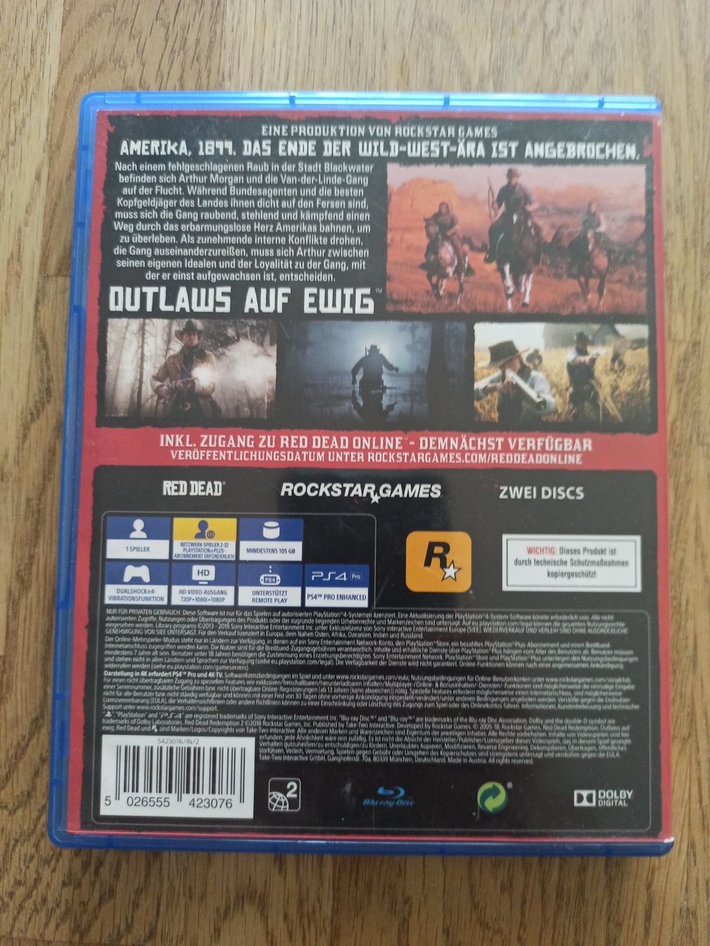 Spiele: Red Dead Redemption 2 PS4 / PS5 – Gebraucht aus Oberweningen von mar_87mx 1