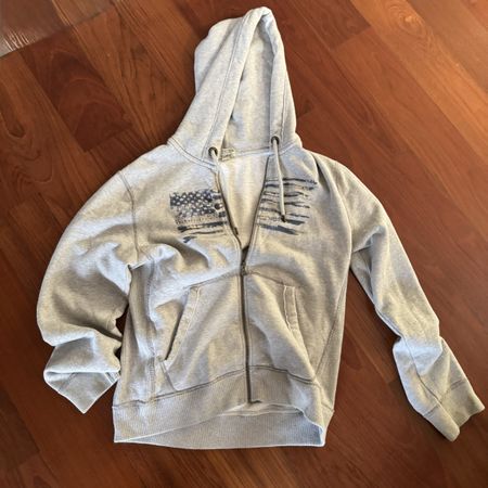 Polo Jeans Zip Hoodie Grau, Grösse M
