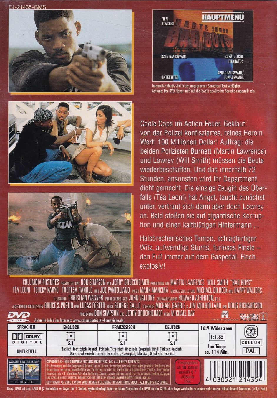 Tutti i DVDs: DVD ab Fr. 1.--, Bad Boys - Harte Jungs – Usato da Lausen venduto da Mondeo10628 1