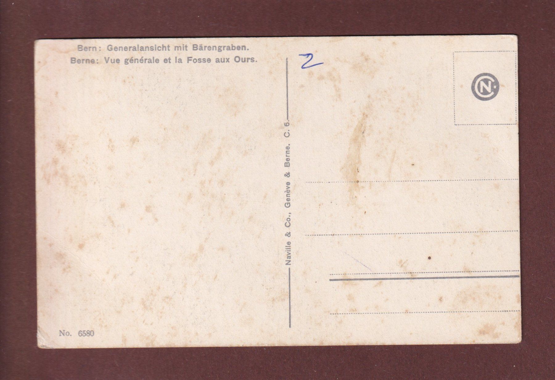 Cartoline postali: BERN - Bärengraben und Umgebung – Usato da Pully venduto da nicecards 1